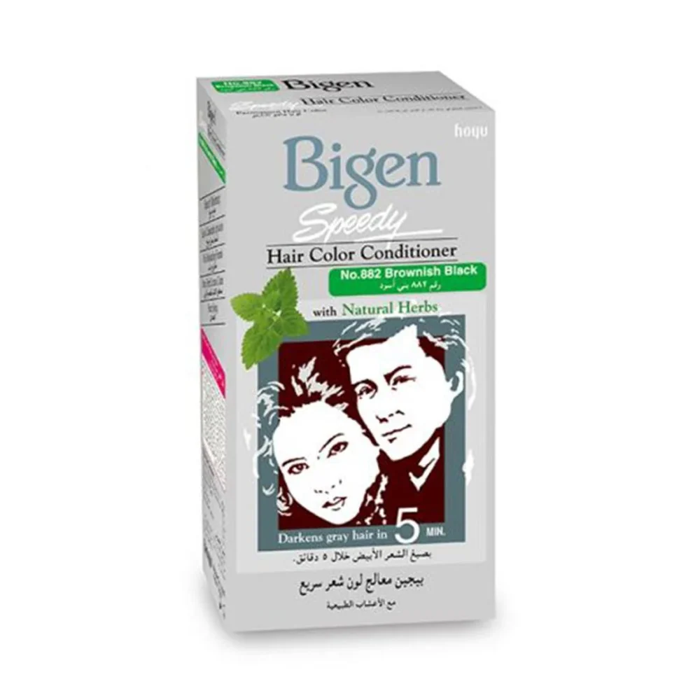 Bigen Hair Dye Instant Hair Color Treatment Black Brown 882