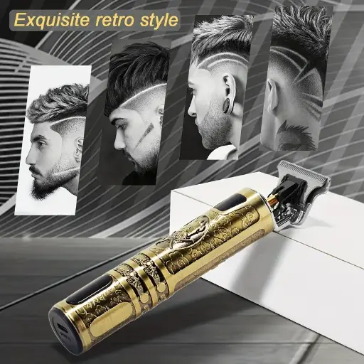 UOOGOU Men's Cordless Hair Clipper with LCD Display