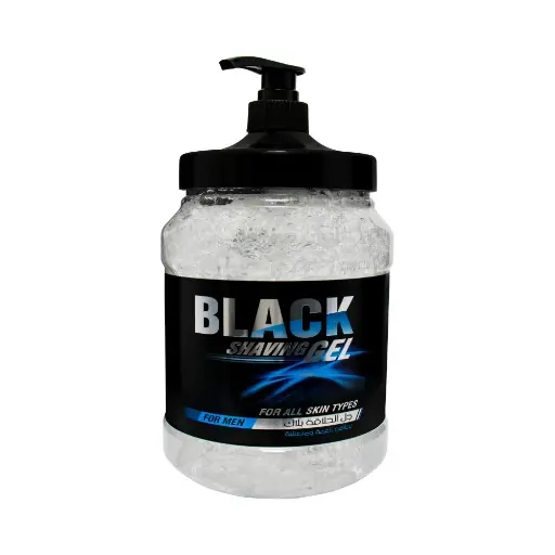 Black shaving gel for men 2000 ml