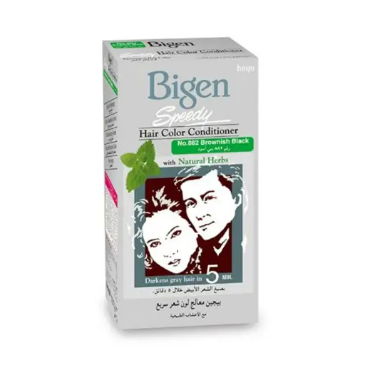 Bigen Hair Dye Instant Hair Color Treatment Black Brown 882